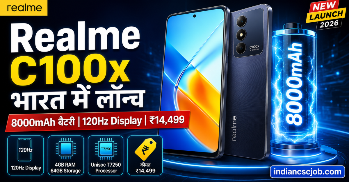 Realme C100x Launch Price in India