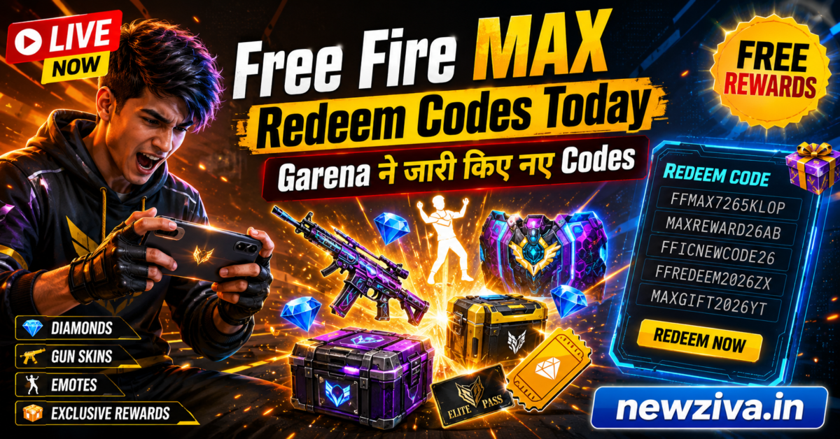 Free Fire MAX Redeem Codes Today