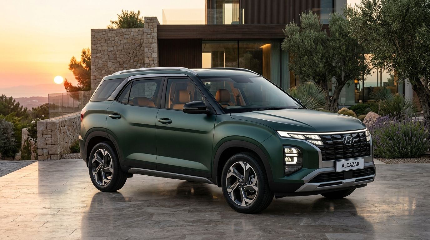Hyundai Alcazar Facelift 6 and 7 Seater SUV in India